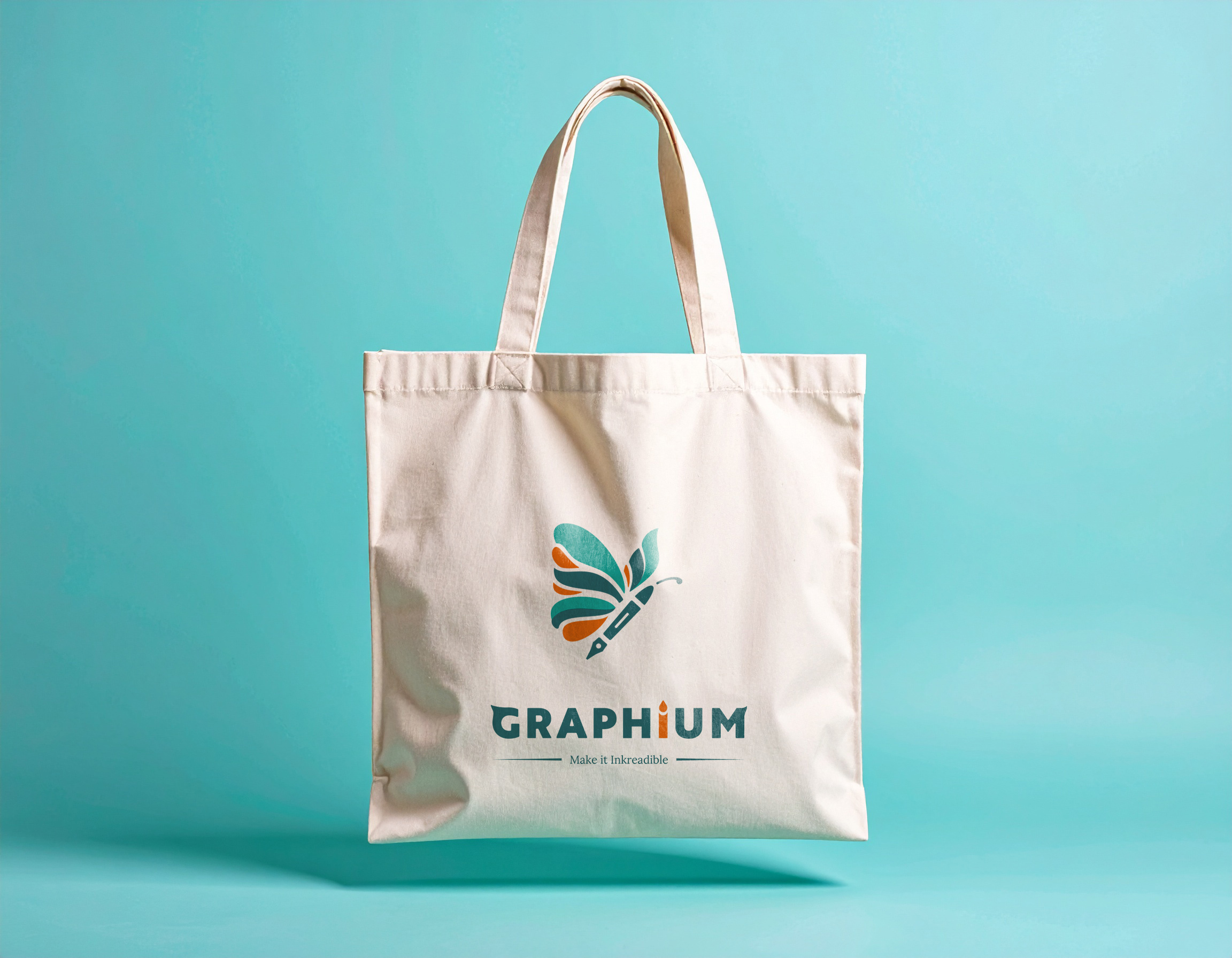 mock up bolsa de tela
